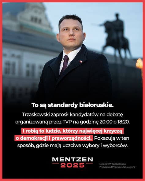 Spotkajmy się w Twoim mieście. Trasa Mentzen2025 - Konfederacja