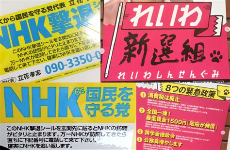 れいわ新選組とn国党、ポスターカラーの秘密を聞いてみた！（伊藤文） ｜ 日本最大の選挙・政治情報サイトの選挙ドットコム