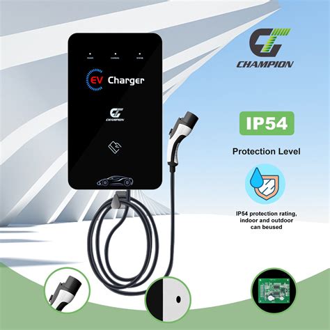 AC EV Top Equipped New Energy Vehicle Charging Pile EV Charger Type 2