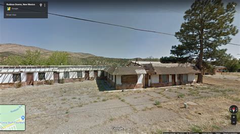 Dead Motels USA : Nameless, abandoned motel in Ruidoso Downs, New...