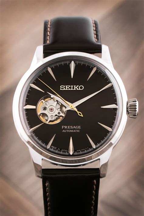 Total Imagen Seiko Presage Open Heart Brown Abzlocal Mx