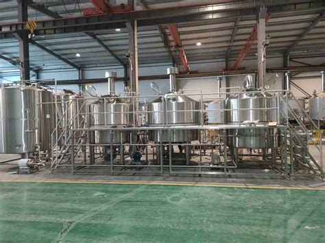 Full Beer Mash Brewing Equipment Stainless Steel Brewhouse Tiantai