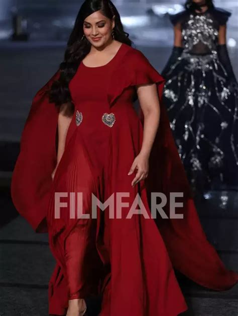 Bipasha Basu Looks Gorgeous In A Scarlet Red Dress As She Walks The