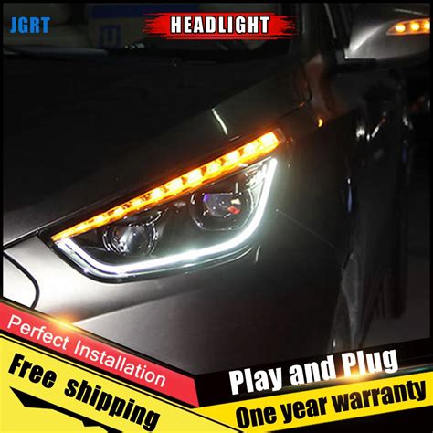 Pcs Car Style Led Headlights For Hyundai Ix For Ix Head