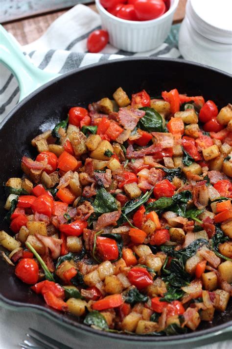 Bacon And Veggie Egg Free Paleo Breakfast Skillet Whole Easy Meal