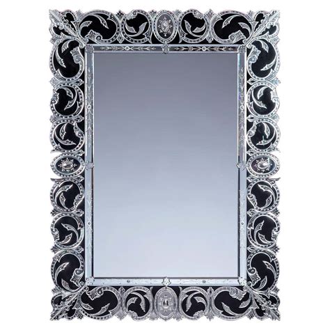 San Marco Murano Glass Wall Mirror For Sale At 1stdibs