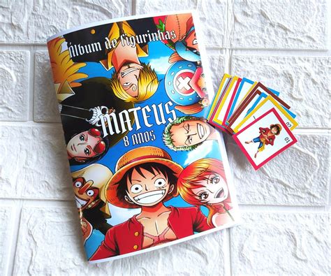 Lbum De Figurinhas One Piece Elo Produtos Especiais