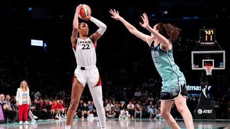 WNBA playoff picture, standings, tiebreakers: Aces beat out Liberty for ...