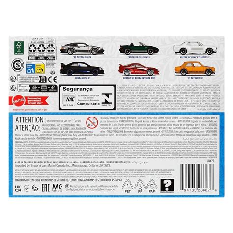 T Hunted Mais Fotos Da Caixa De Carros Japoneses Da Hot Wheels