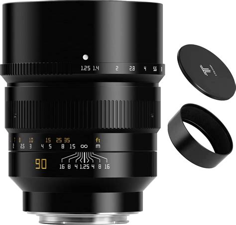 TTartisan 90mm F1 25 Full Frame Portrait Length Manual Fixed Lens