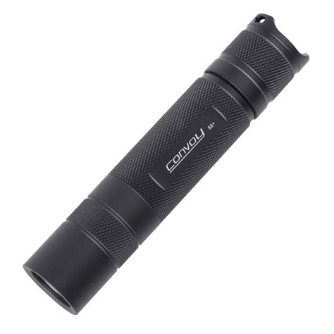Convoy S2+ black UV 365nm 18650 flashlight with Nichia 276A - Convoy ...