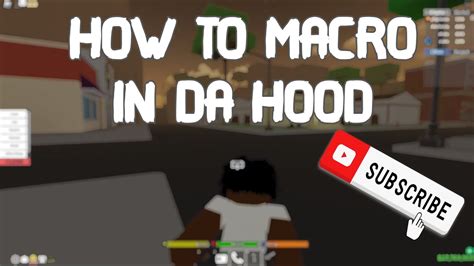 Da Hood macro TUTORIAL - YouTube