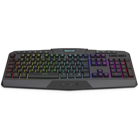 Teclado Gamer Redragon Harpe Wireless RGB Membrana ABNT2 Full Size