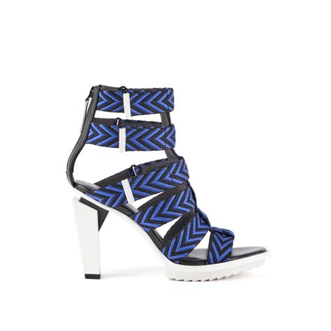 United Nude Lev Roma Hi Cobalt Hohe Gladiator Sandaletten LEO