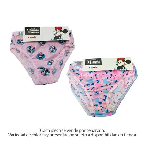 Bikini Disney Talla Con Dise O De Minnie Con El Stico Multicolor Piezas Bodega Aurrera