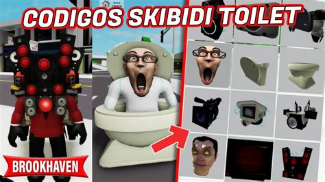 Códigos Para Ropa Skibidi Toilet Gratis En Brookhaven 🏡 Rp Roblox