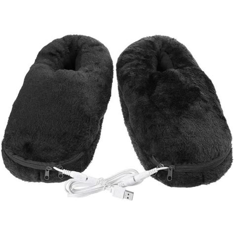 Usb Électrique Chauffe Pied Chaussons Chauffants Coussin Chauffant Pour