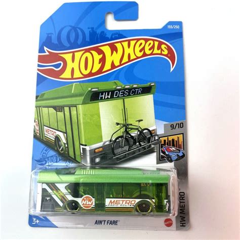 Машинка Mattel Hot Wheels 2021 C4982 Aint Fare Green купить на OZON по низкой цене 1675671158