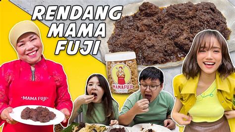 MAMA FUJI JUALAN RENDANG HARUS NGANTRI 1 BULAN SEENAK APA YA