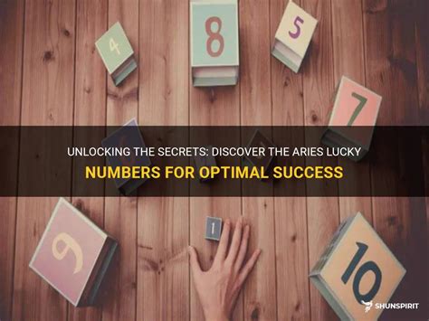 Unlocking The Secrets: Discover The Aries Lucky Numbers For Optimal ...