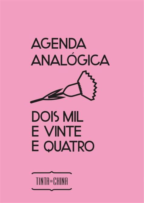 Dois Mil E Vinte E Quatro - Agenda Analógica dois mil e vinte e quatro (diária) - Rosa - Papelaria ...