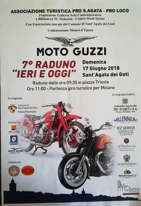 Raduno Moto Guzzi Ieri E Oggi Italive