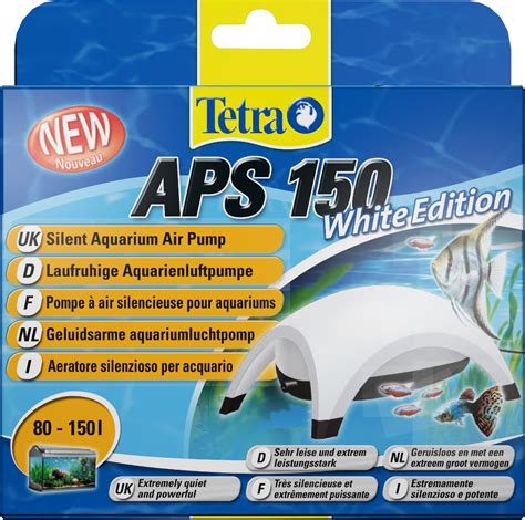 Tetra Aps Aquarium Air Pumps White Aps 150 Pompa Napowietrzająca Biała