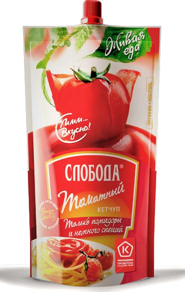 Кетчуп Томатный "Слобода" (350 грамм)