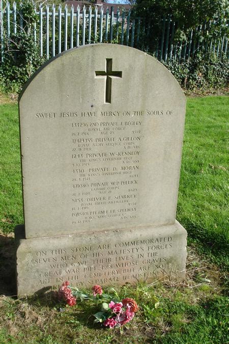 Community Yew Tree Roman Catholic Cemetery Liverpool Lives Of The