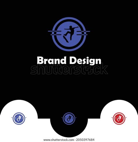 Sports Logo Design Skit Board Icon Stock Vector (Royalty Free ...