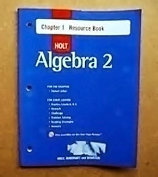 Holt Mcdougal Larson Algebra Practice Workbook Holt Mcdougal