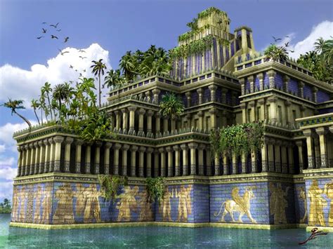 Hanging Gardens of Babylon - The Seven Wonders of the Ancient World