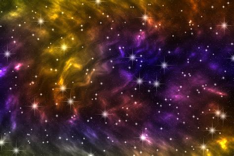 Cosmic Galaxy Background with Nebula Graphic by Ju Design · Creative ...