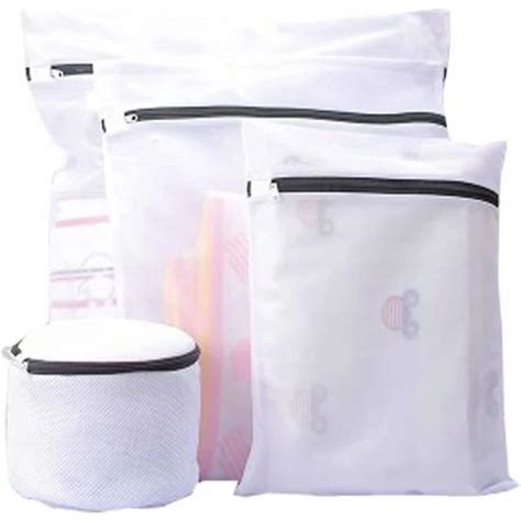 Lot De 4 Sacs À Linge En Maille Pour Machine À Laver Sac À Linge Sac