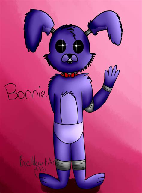 Bonnie Fnaf Fanart By Pixelheartart On Deviantart