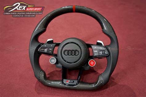 New Audi R8 Carbon Fiber Steering Wheel Set For All Audi