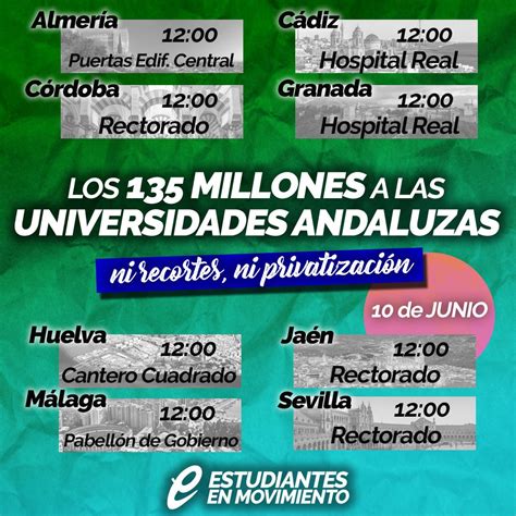 Estudiantes En Movimiento On Twitter La Junta De Andaluc A Ha