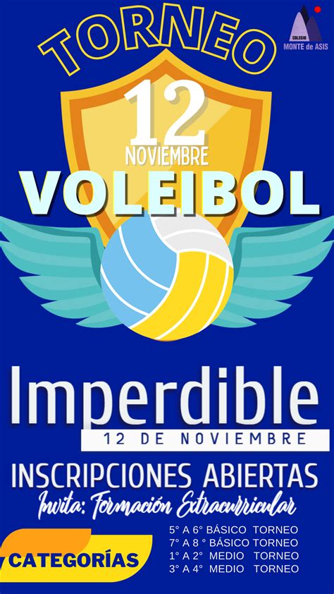 Colegio Monte de Asís Blog Archive Torneo Voleibol 2022