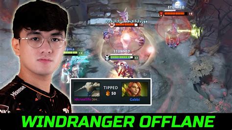 Entity Gabbi Windranger Offlane Gleipnir Item Build Dota Youtube