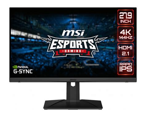 MSI Announces Optix MAG281URF Ultra HD Gaming Monitor | TechPowerUp