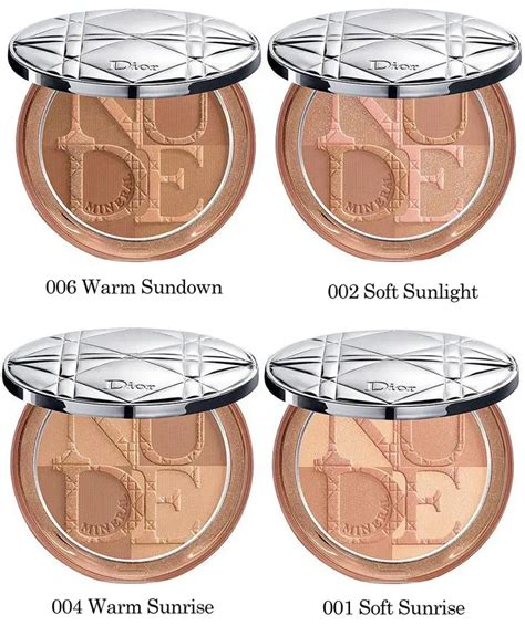 Пудра для лица Dior Diorskin Mineral Nude Bronze Powder