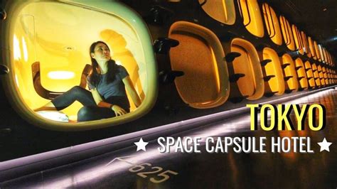 TOKYO CAPSULE HOTEL TOUR | Space Capsule Hotel Experience | Capsule hotel, Japan travel, Capsule