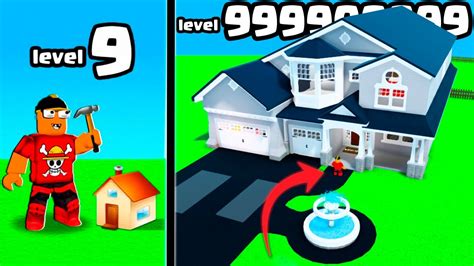 Construindo Uma Casa De Roblox Level House Tycoon