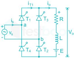 Solved In A Single Phase Full Wave Controlled Bridge Rectifier