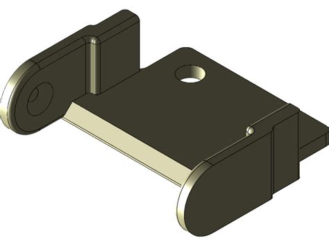 3D Printable Cable Track | 3D CAD Model Library | GrabCAD