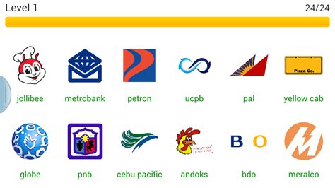 Word Quiz Geek Logo Quiz Philippines Level 1