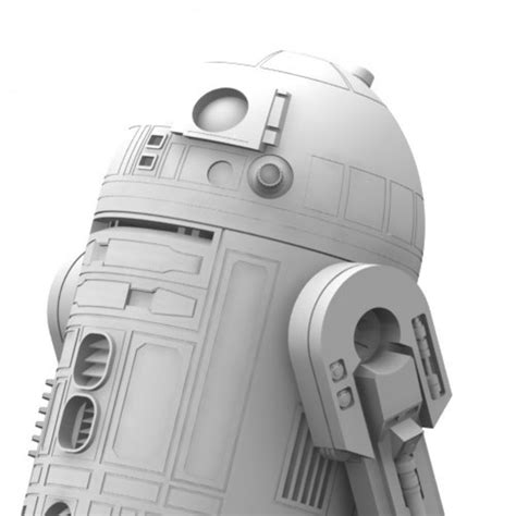 R2 D2 3d Model 20 Obj Lwo Free3d