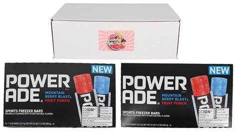 32 Powerade Popsicles Pack Sports Freezer Pops Bars 2 Count In