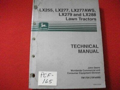 John Deere Technical Manual Lx Lx Lx Aws Lx Lx Lawn