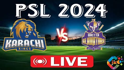 🔴psl Live Karachi Kings Vs Quetta Gladiators Match 16 Live Kk Vs Qg